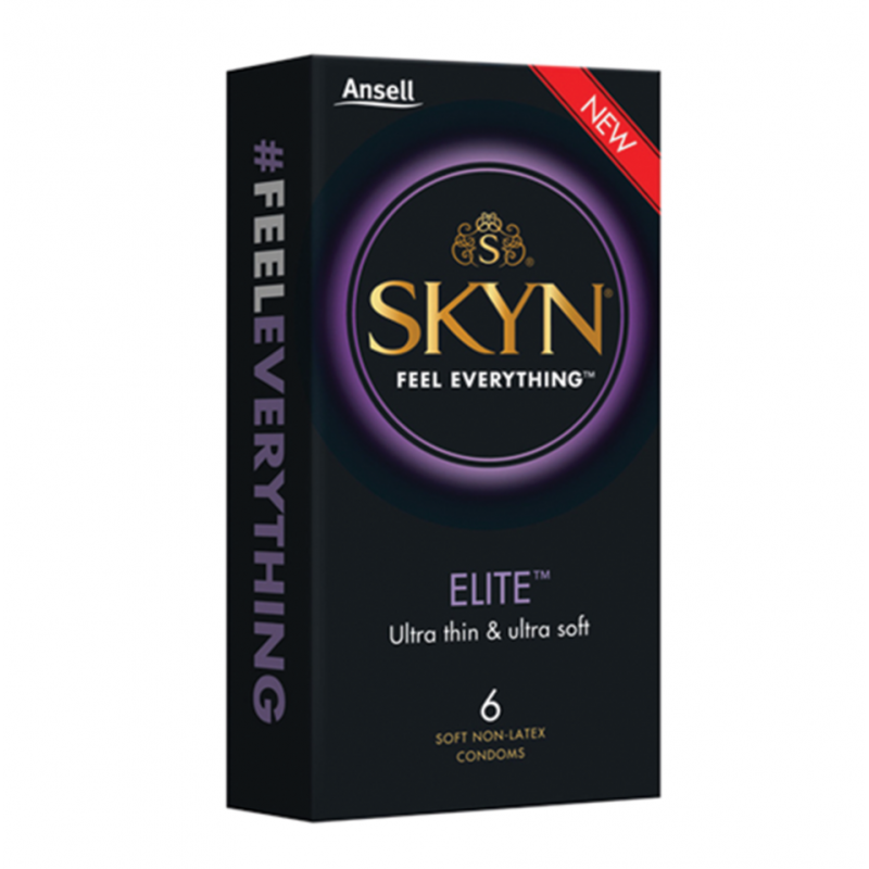 SKYN Elite Ultra Thin Latex Free Condoms - 6 Pack